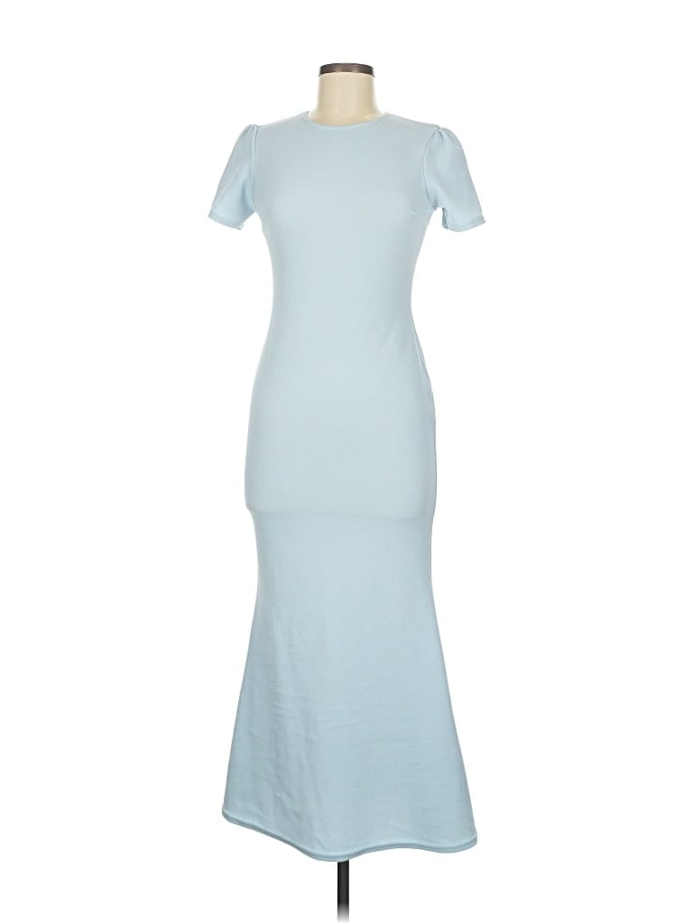 Pre-owned Nasty Gal Inc. Casual Dress In Blue