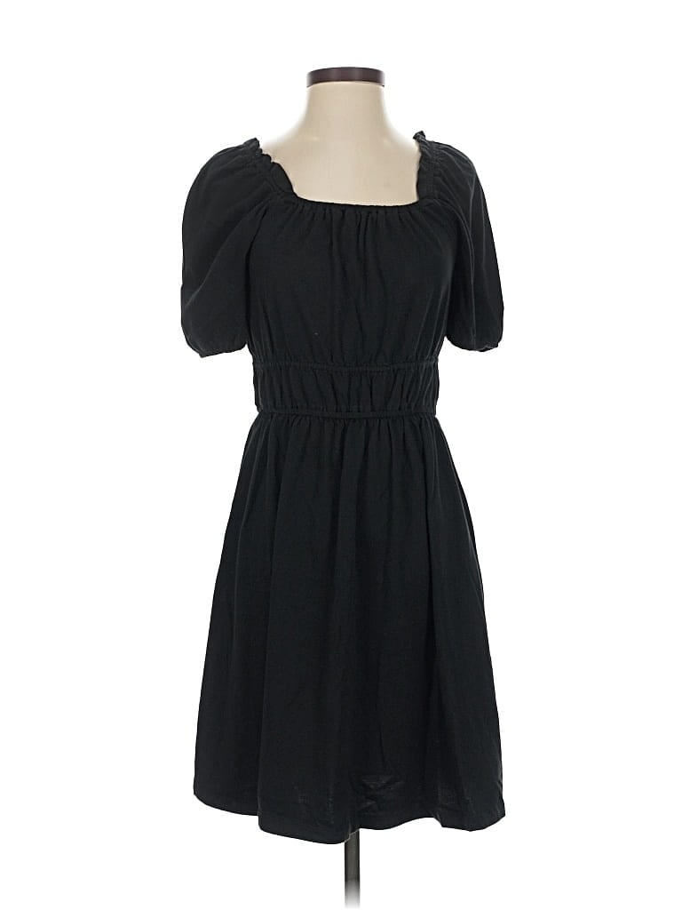 Pre-owned J.crew Factory Store Casual Dress In Black