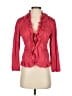 Ann Taylor LOFT Outlet 100% Cotton Red Jacket Size XS - photo 1