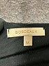 Bordeaux Solid Black Cocktail Dress Size M - photo 6