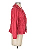 Ann Taylor LOFT Outlet 100% Cotton Red Jacket Size XS - photo 4
