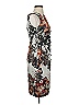NW Nightway Print Gray Cocktail Dress Size 4 - photo 4