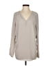Calypso St. Barth 100% Polyester Gray Long Sleeve Blouse Size XS - photo 1