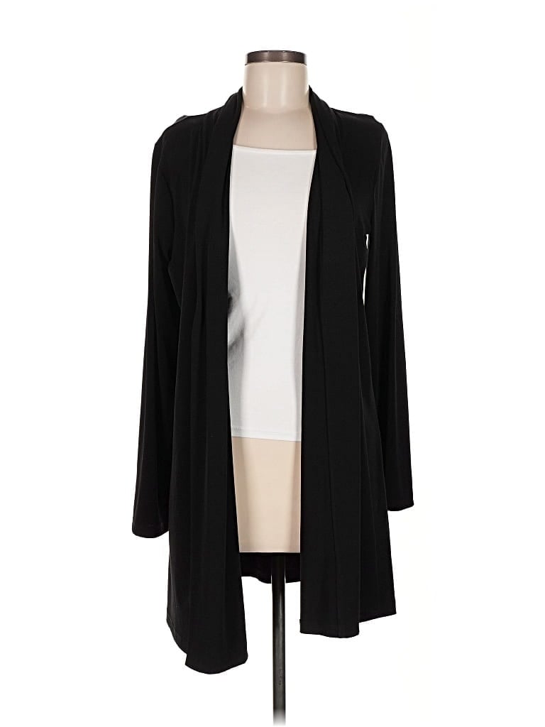 Pre-owned Calvin Klein Kimono In Black
