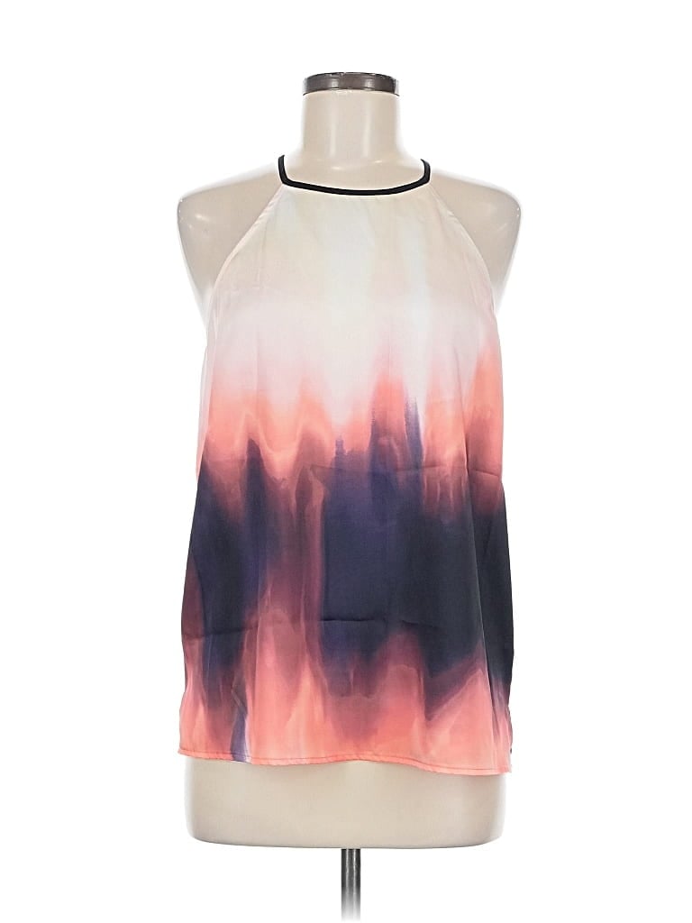 Pre-owned Dkny Sleeveless Blouse In Orange