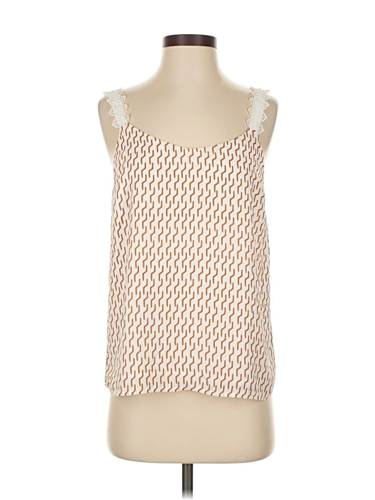 Click to view more detailed imagery on our partner's website Pre-owned Nordstrom Rack Tank Top Ivory Square Neckline Tops In White