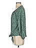 West Kei 100% Polyester Green Long Sleeve Blouse Size S - photo 5