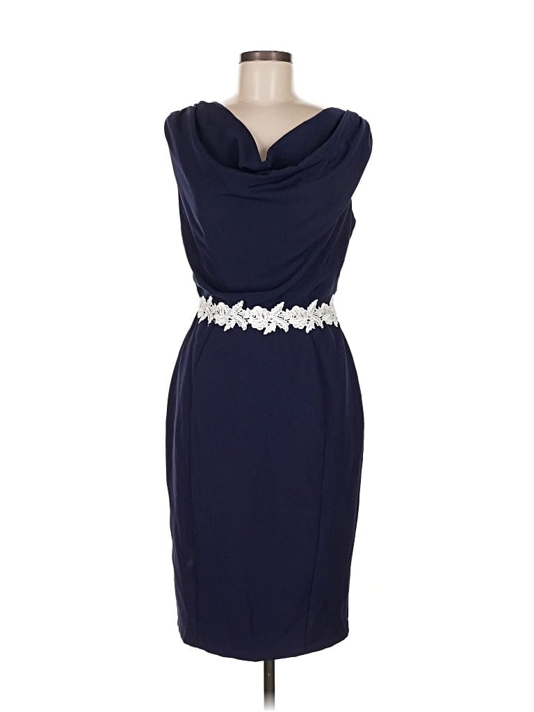 Pre-owned Paper Dolls Cocktail Dress In Blue