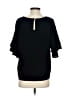 Dragonfly 100% Polyester Black Short Sleeve Top Size S - photo 2