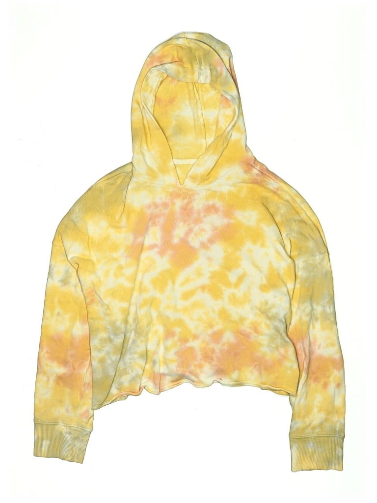 Pre-owned Gap Kids' Pullover Hoodie In Yellow