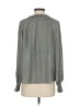 Max Studio 100% Polyester Gray Long Sleeve Blouse Size S - photo 2