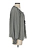 Max Studio 100% Polyester Gray Long Sleeve Blouse Size S - photo 4