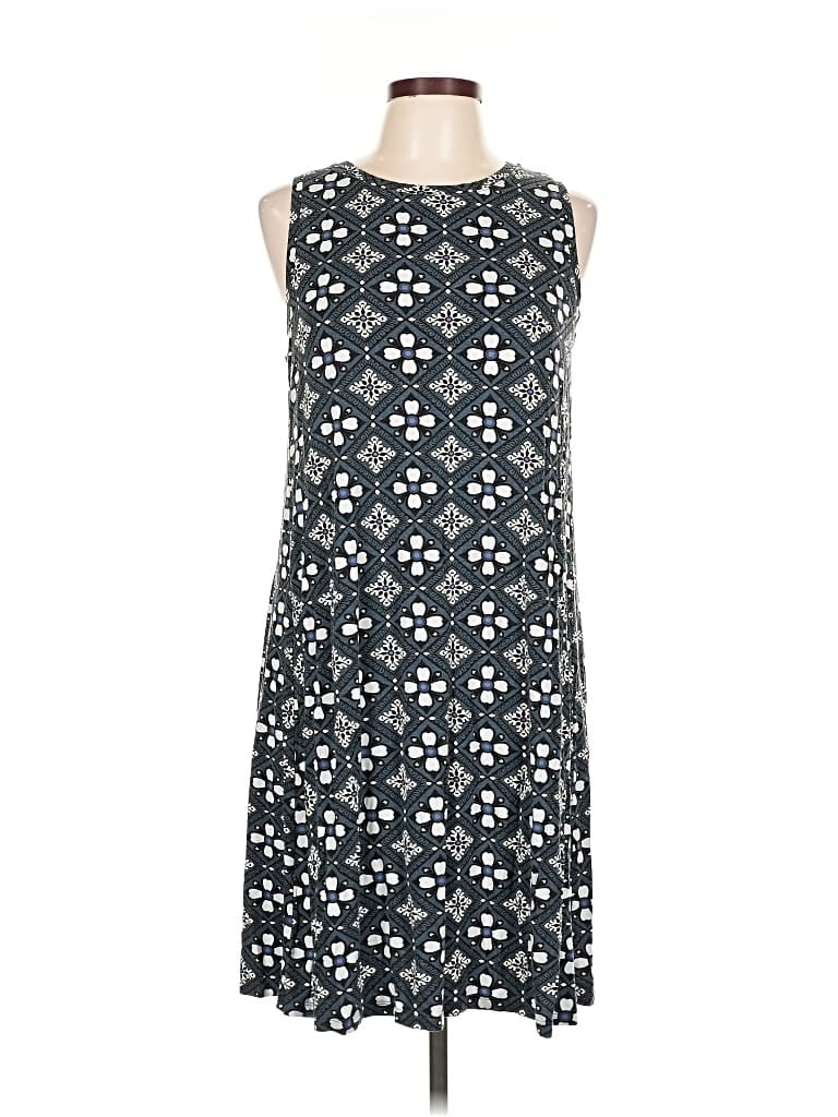 Pre-owned Ann Taylor Loft Outlet Casual Dress In Gray