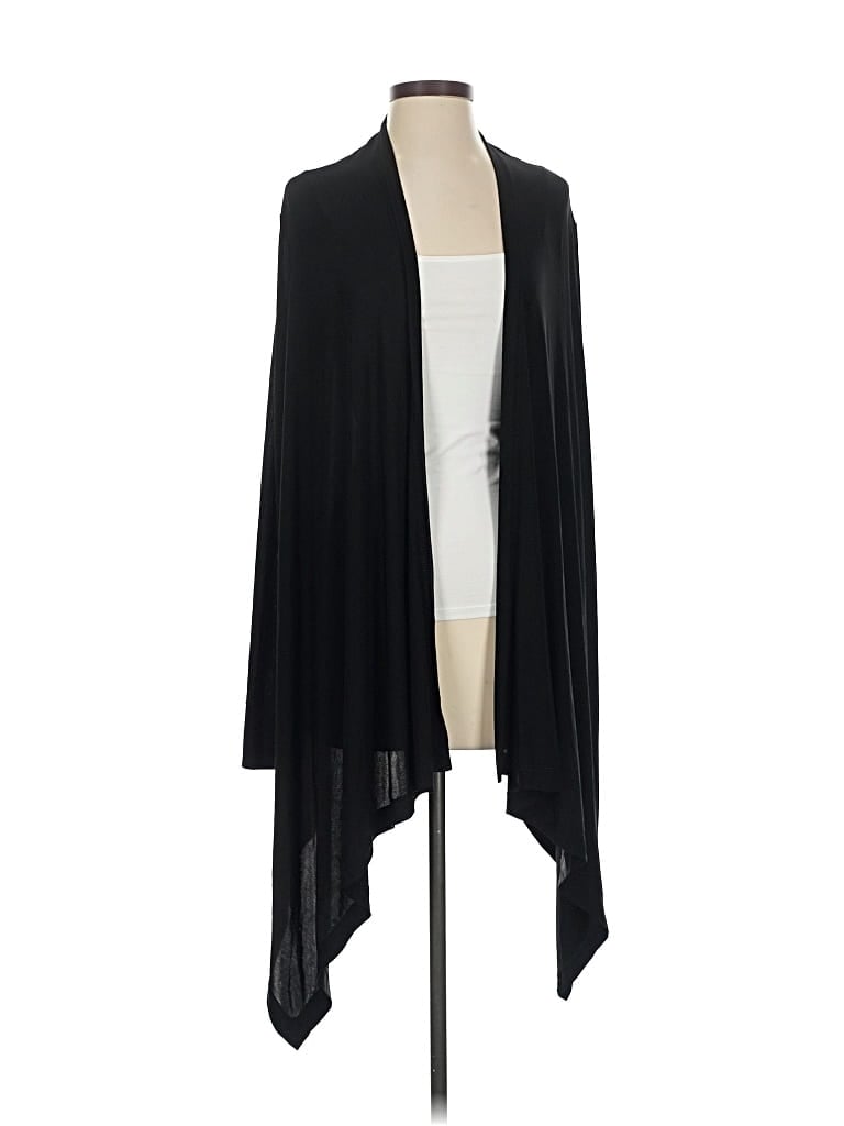 Pre-owned Bcbgmaxazria Cardigan Sweater In Black