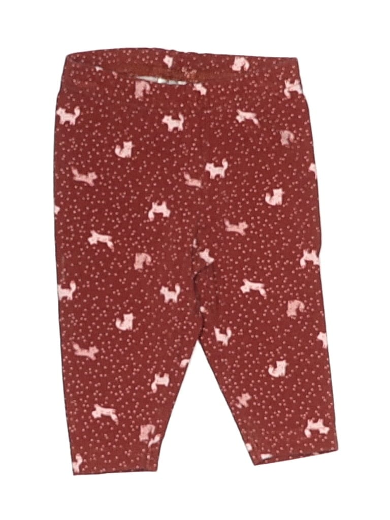 Pre-owned Child Of Mine By Carter's Babies' Casual Pants In Burgundy