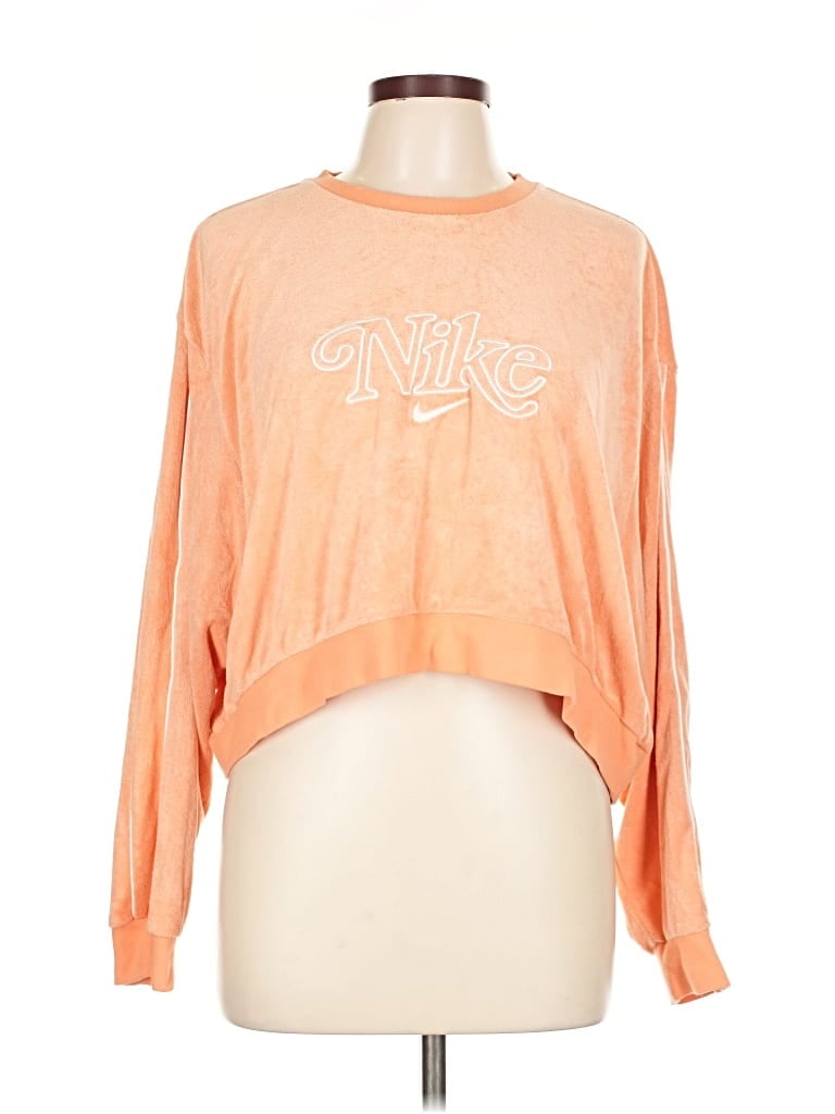 Pre-owned Nike Sweatshirt In Orange