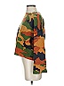 Madewell 100% Merino Wool Camo Orange Wool Pullover Sweater Size XXS - photo 5