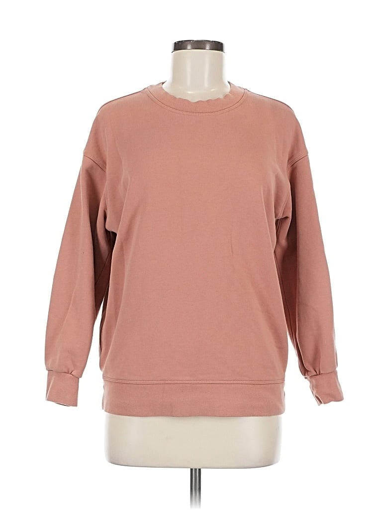 Pre-owned Lululemon Athletica Sweatshirt In Orange