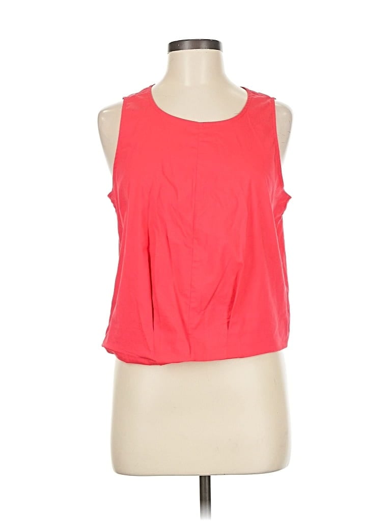 Pre-owned Banana Republic Sleeveless Blouse In Red