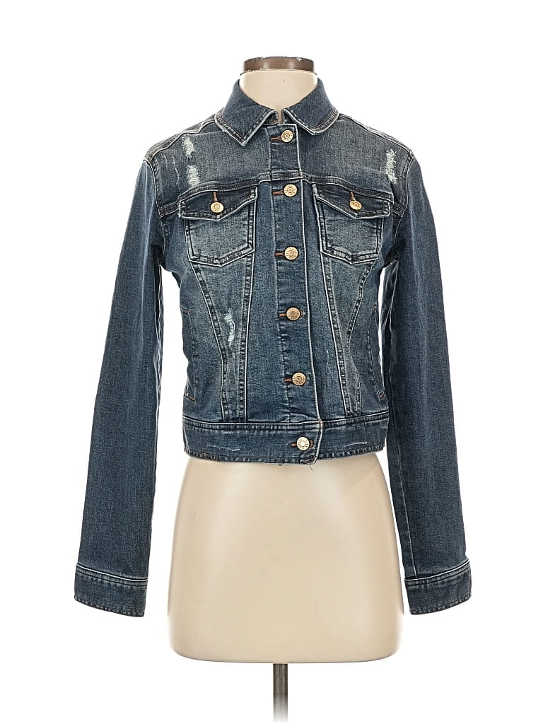 Click to view more detailed imagery on our partner's website Pre-owned Celebrity Pink Denim Jacket In Blue