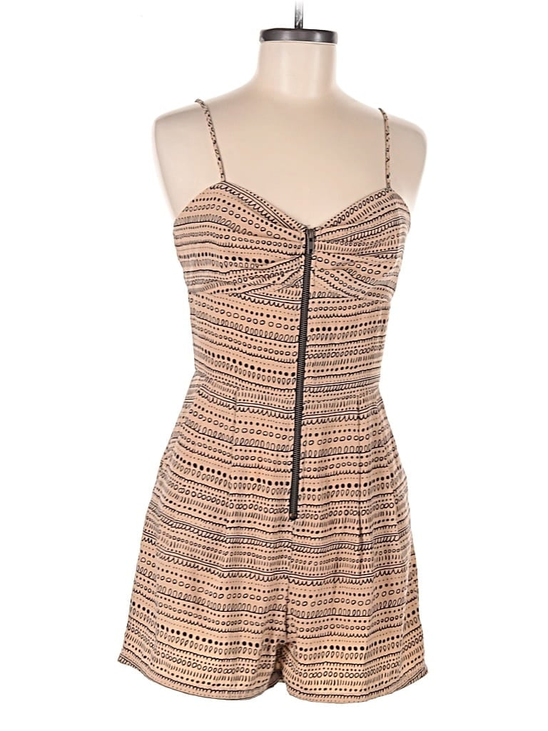 Pre-owned Staring At Stars Romper In Brown