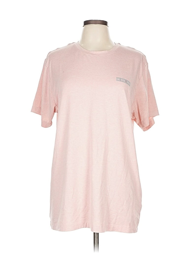 Click to view more detailed imagery on our partner's website Pre-owned Hurley Short Sleeve T-shirt In Pink