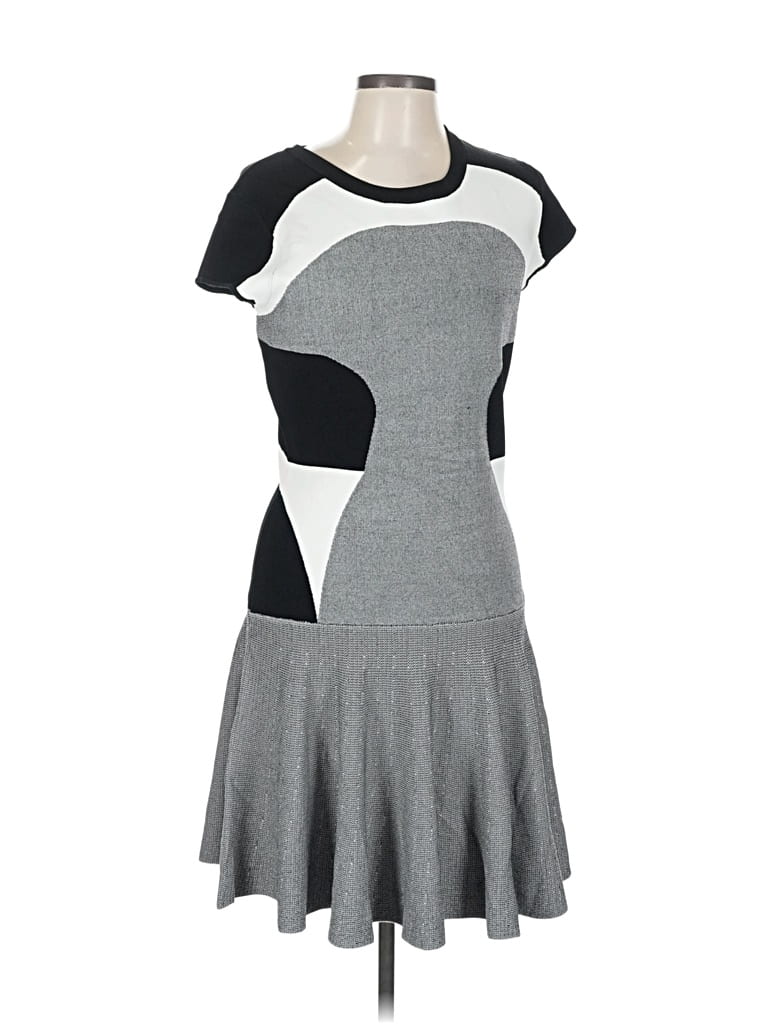 DIANE VON FURSTENBERG Pre-owned Casual Dress In Gray