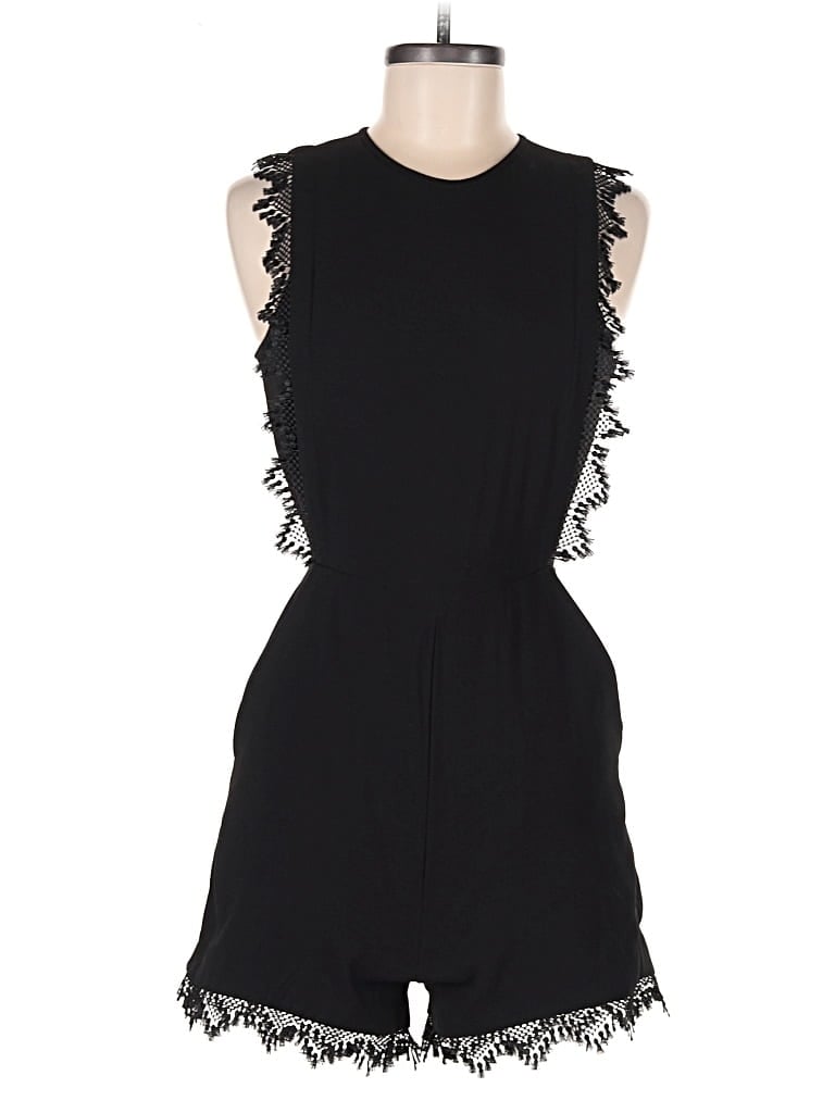 Pre-owned Mango Romper In Black