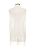 BCBGeneration 100% Rayon Ivory Sleeveless Button-Down Shirt Size L - photo 2