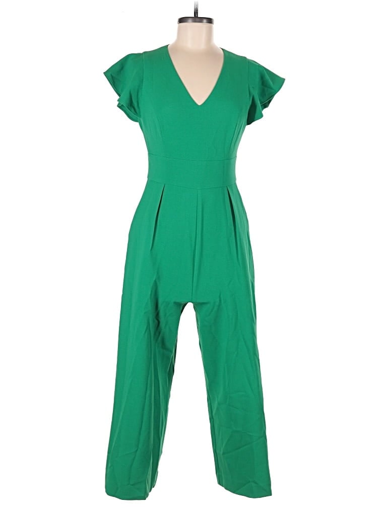 Pre-owned Eliza J Jumpsuit In Green