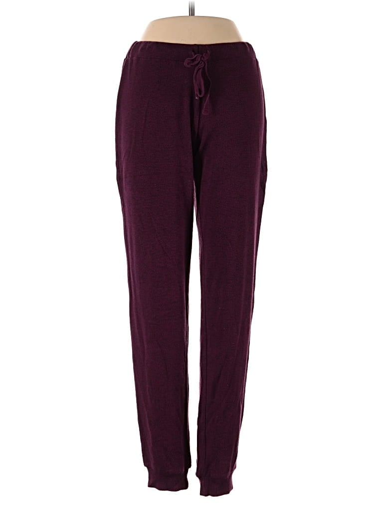 Pre-owned Hippie Rose Casual Pants In Burgundy