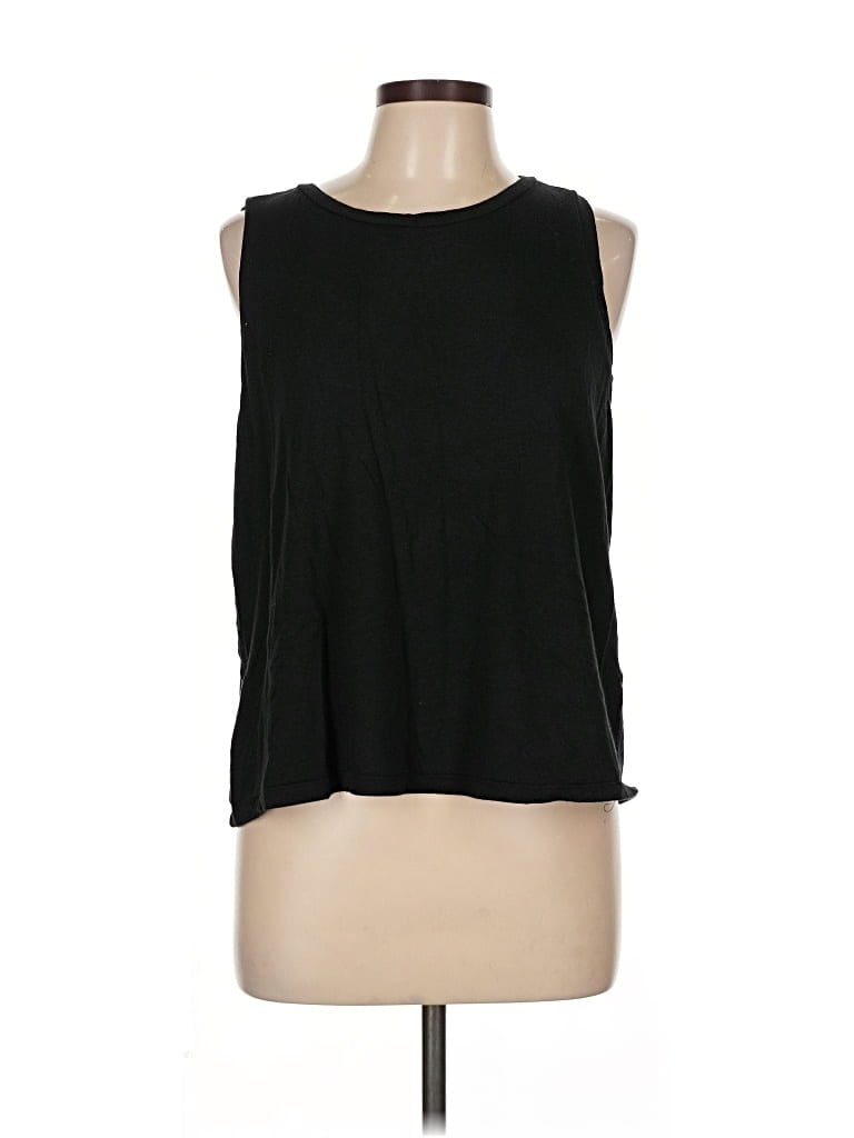 Pre-owned Banana Republic Factory Store Sleeveless T-shirt In Black