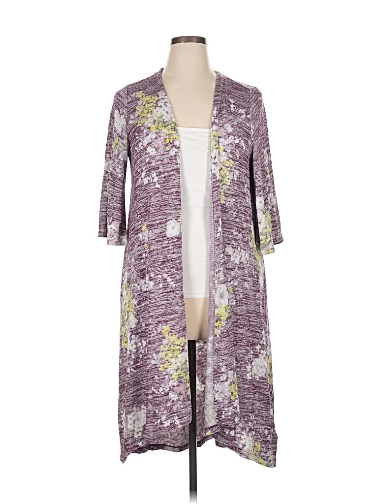 Pre-owned Torrid Cardigan Sweater In Purple