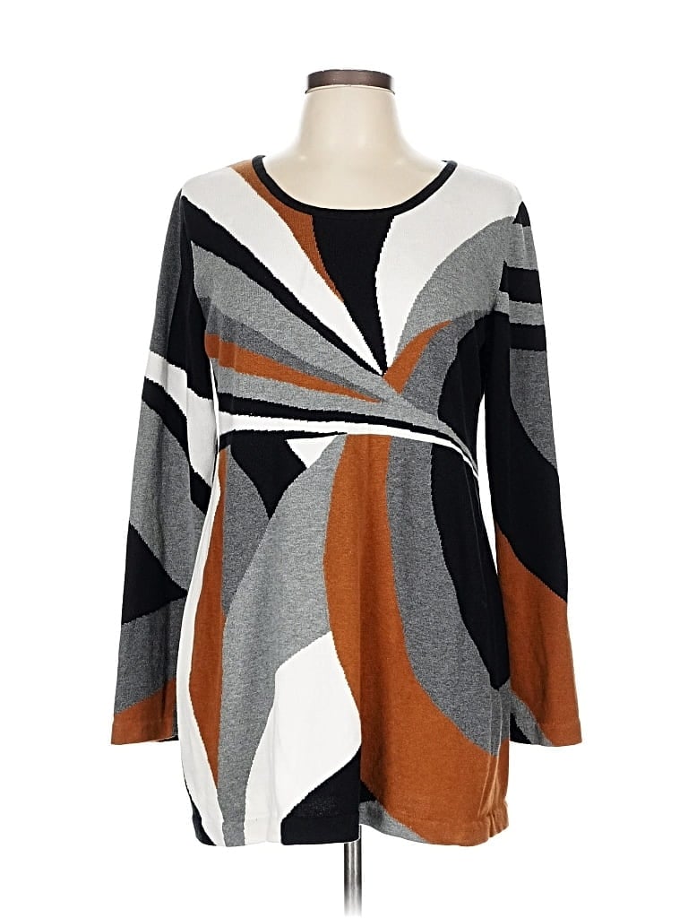 Pre-owned Alfani Pullover Sweater In Black