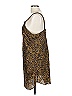 Unbranded 100% Polyester Animal Print Brown Casual Dress Size L - photo 5
