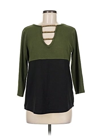 Vintage Rose 3/4 Sleeve Top (view 1)