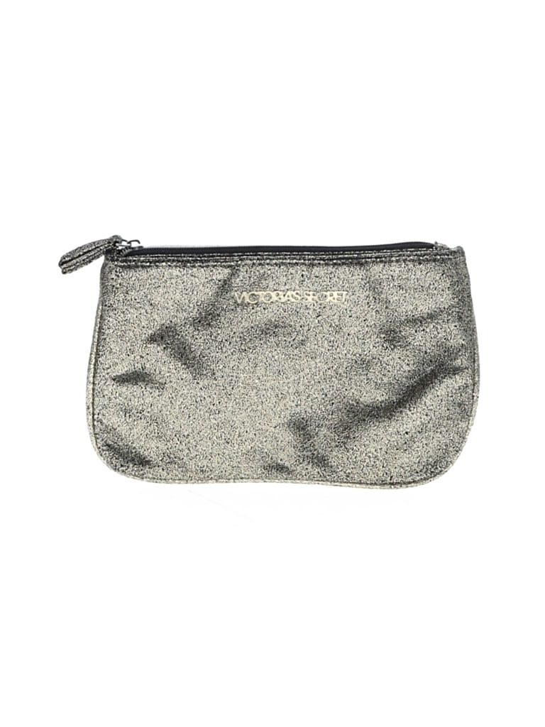 Pre-owned Victoria's Secret Makeup Bag In Gold