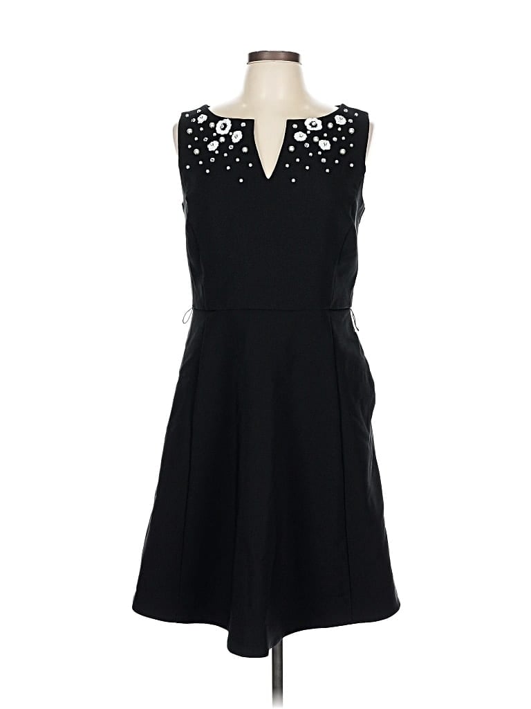 Pre-owned Roz & Ali Cocktail Dress In Black