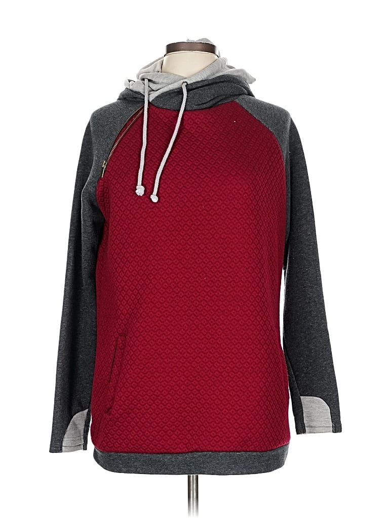 Click to view more detailed imagery on our partner's website Pre-owned & Other Stories Pullover Hoodie In Burgundy