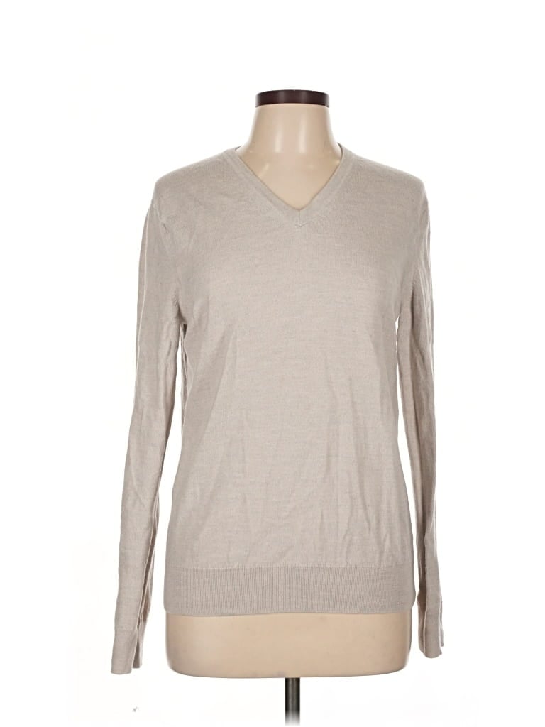 Pre-owned Express Pullover Sweater In Brown