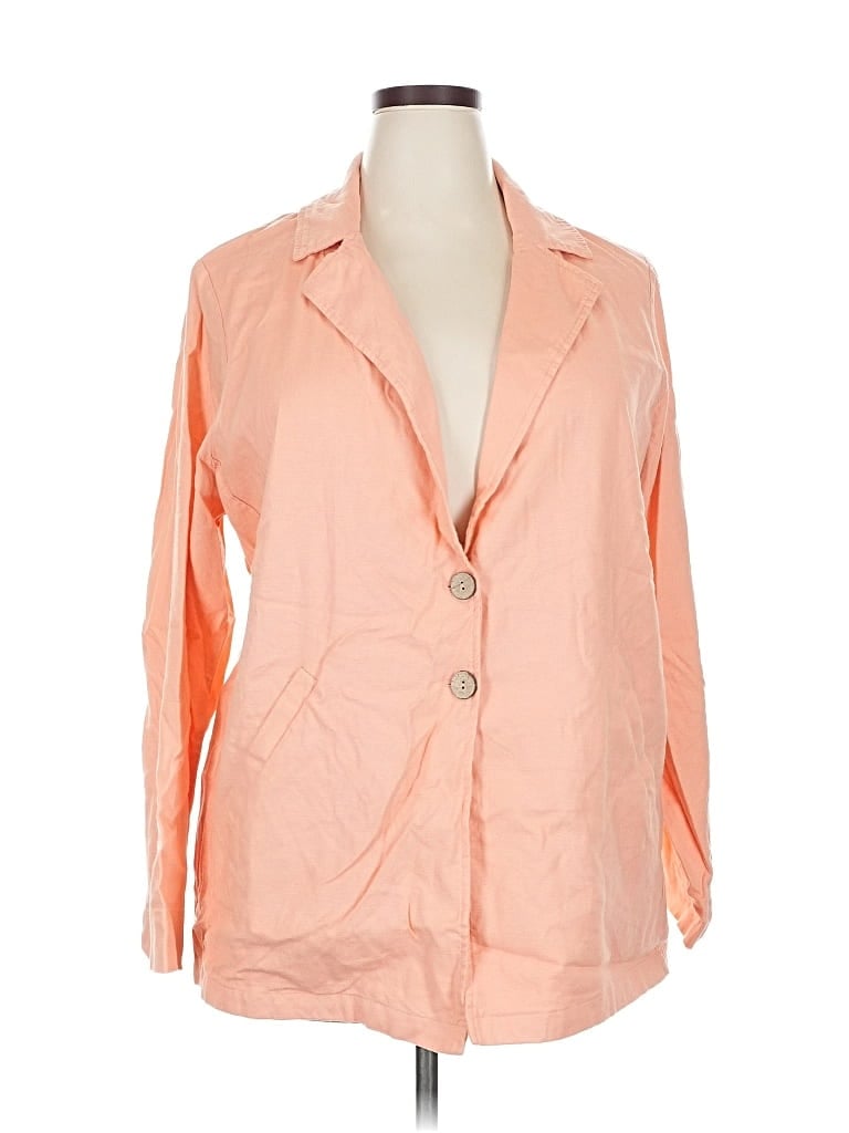 Pre-owned Torrid Blazer Jacket In Orange