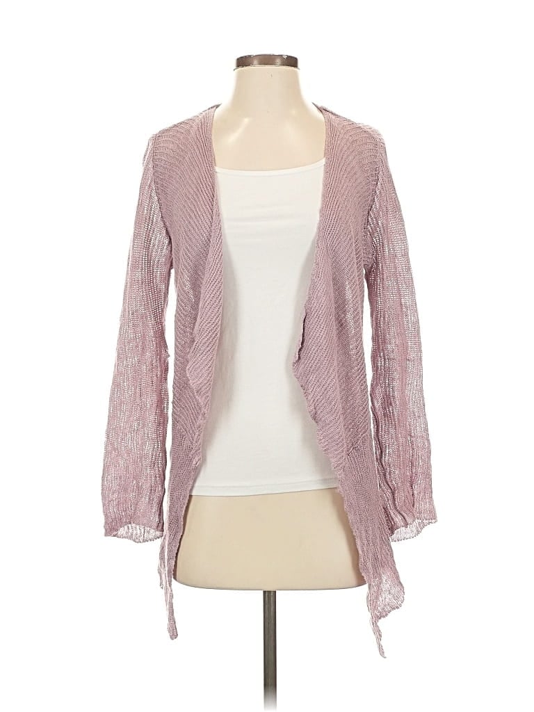 Eileen Fisher Cardigan Sweater In Pink