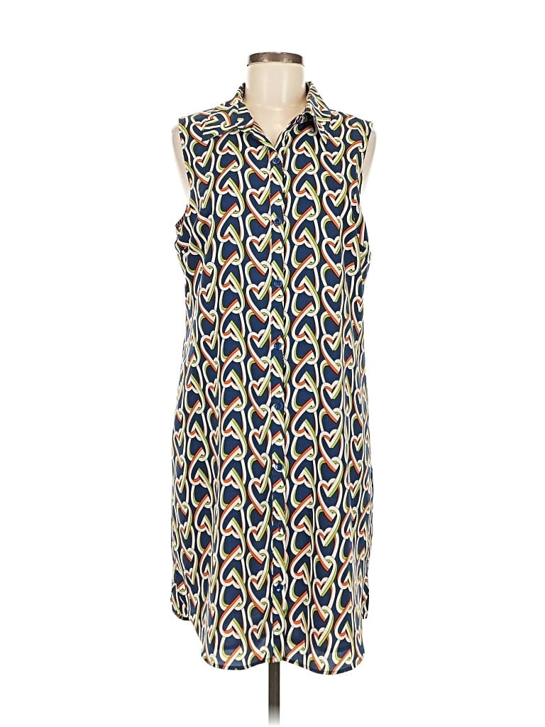 Pre-owned Cabi Casual Dress In Blue