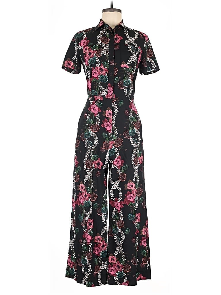 Pre-owned Sandro Jumpsuit In Black