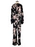 Harlyn Floral Black Jumpsuit Size XS - photo 2