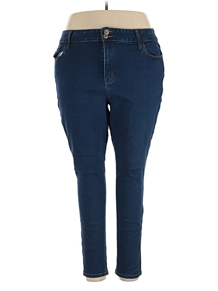 Pre-owned Copperflash Jeggings In Blue