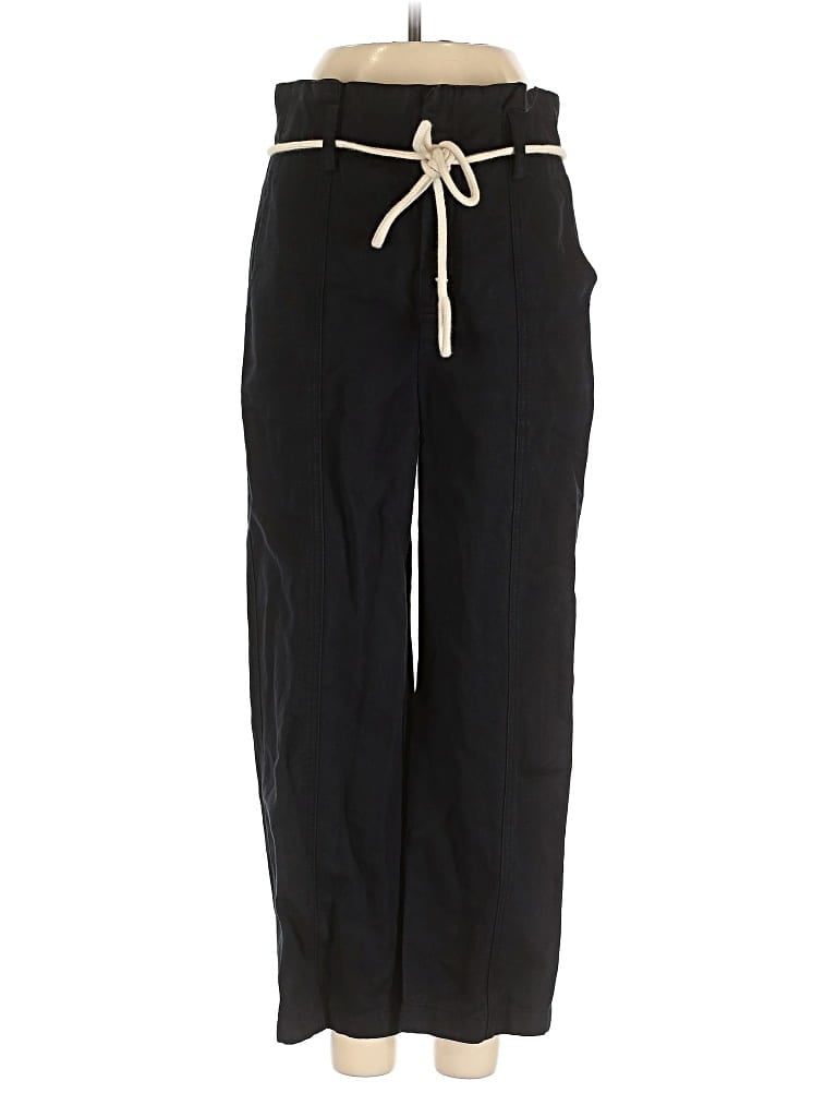 Pre-owned Vince Linen Pants In Black