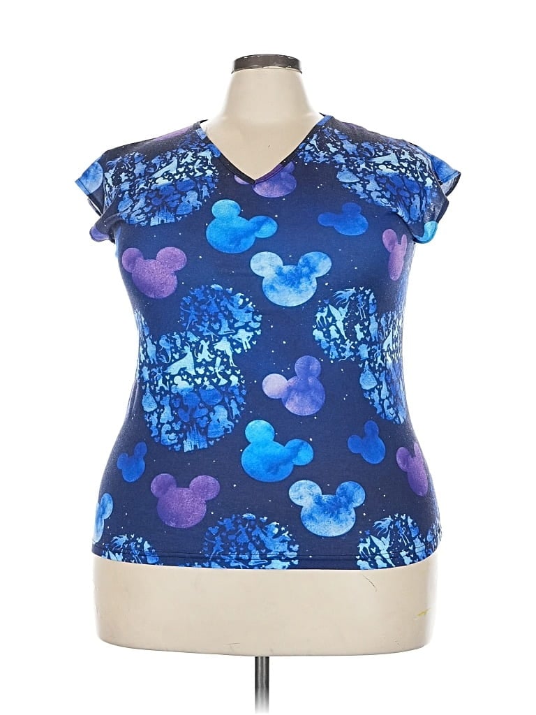 Pre-owned Unbranded Sleeveless T-shirt In Blue