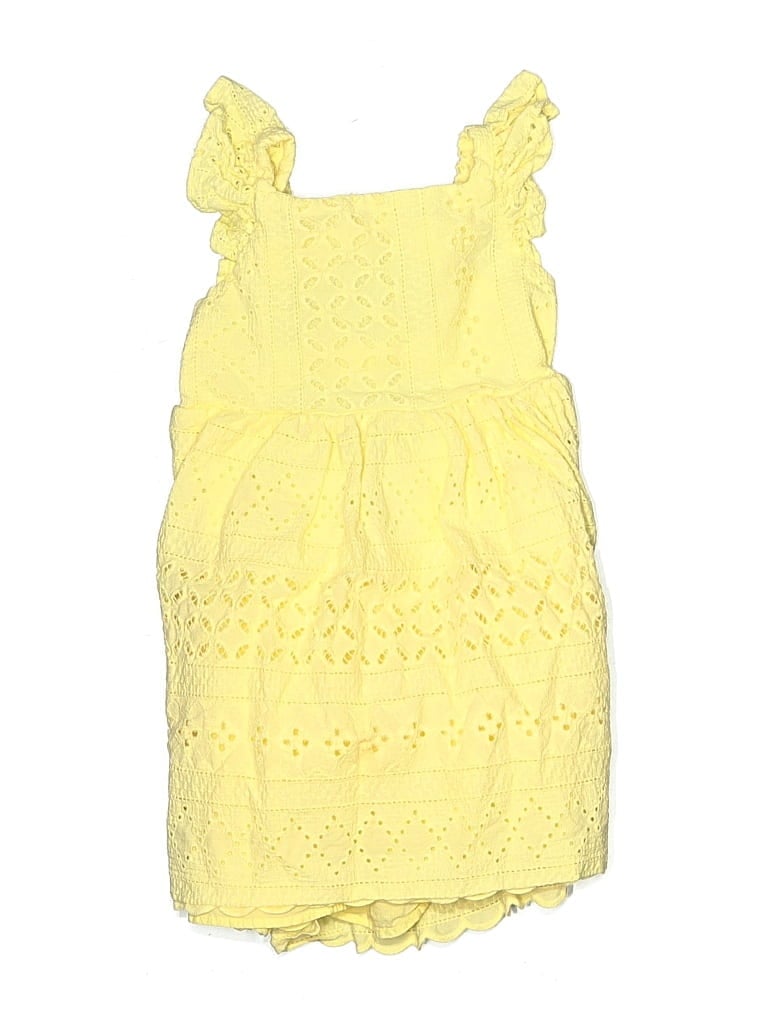 Click to view more detailed imagery on our partner's website Pre-owned Blueberi Boulevard Kids' Dress In Yellow