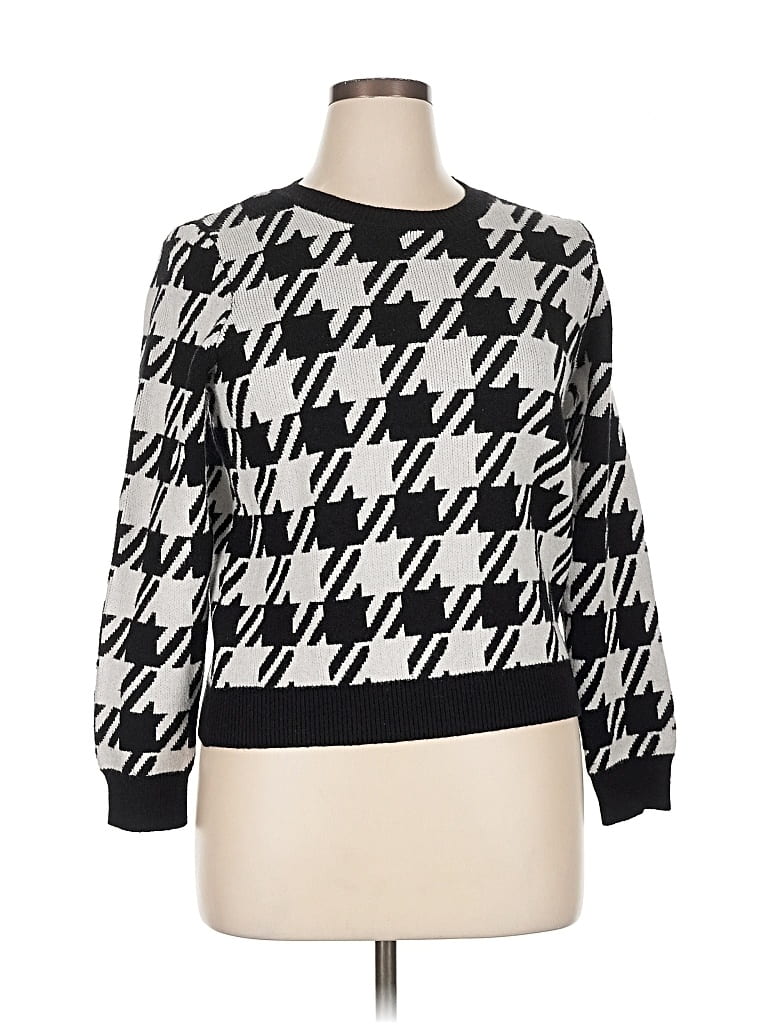 T TAHARI Pre-owned Pullover Sweater In Black